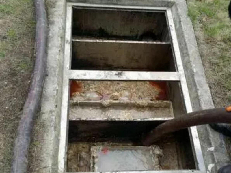 钟山隔油池清理