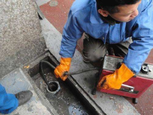 钟山疏通下水道