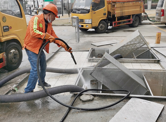 钟山隔油池清理